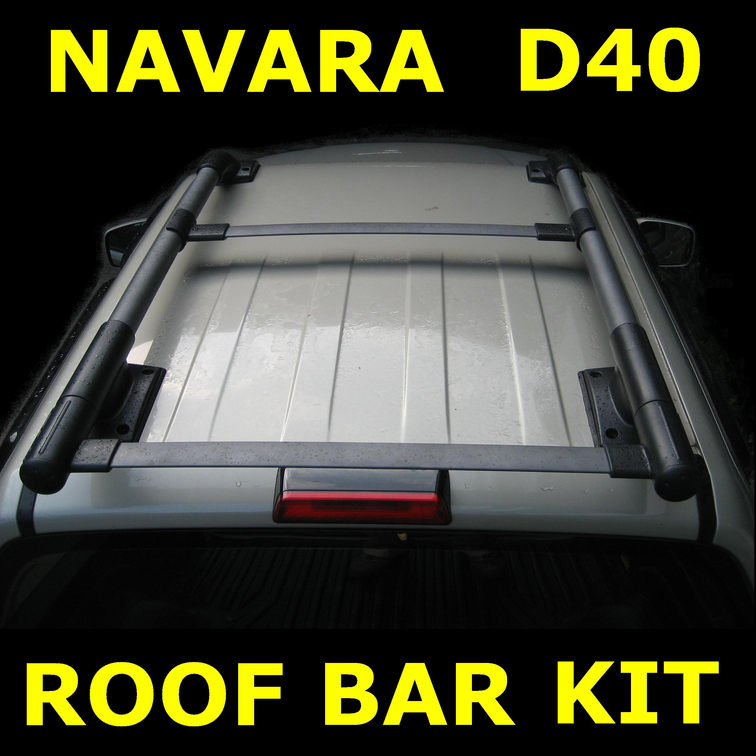 Roof Bar Kit for Nissan Navara D40 Frontier Pickup Double Cab Aventura